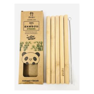 słomki z bambusa